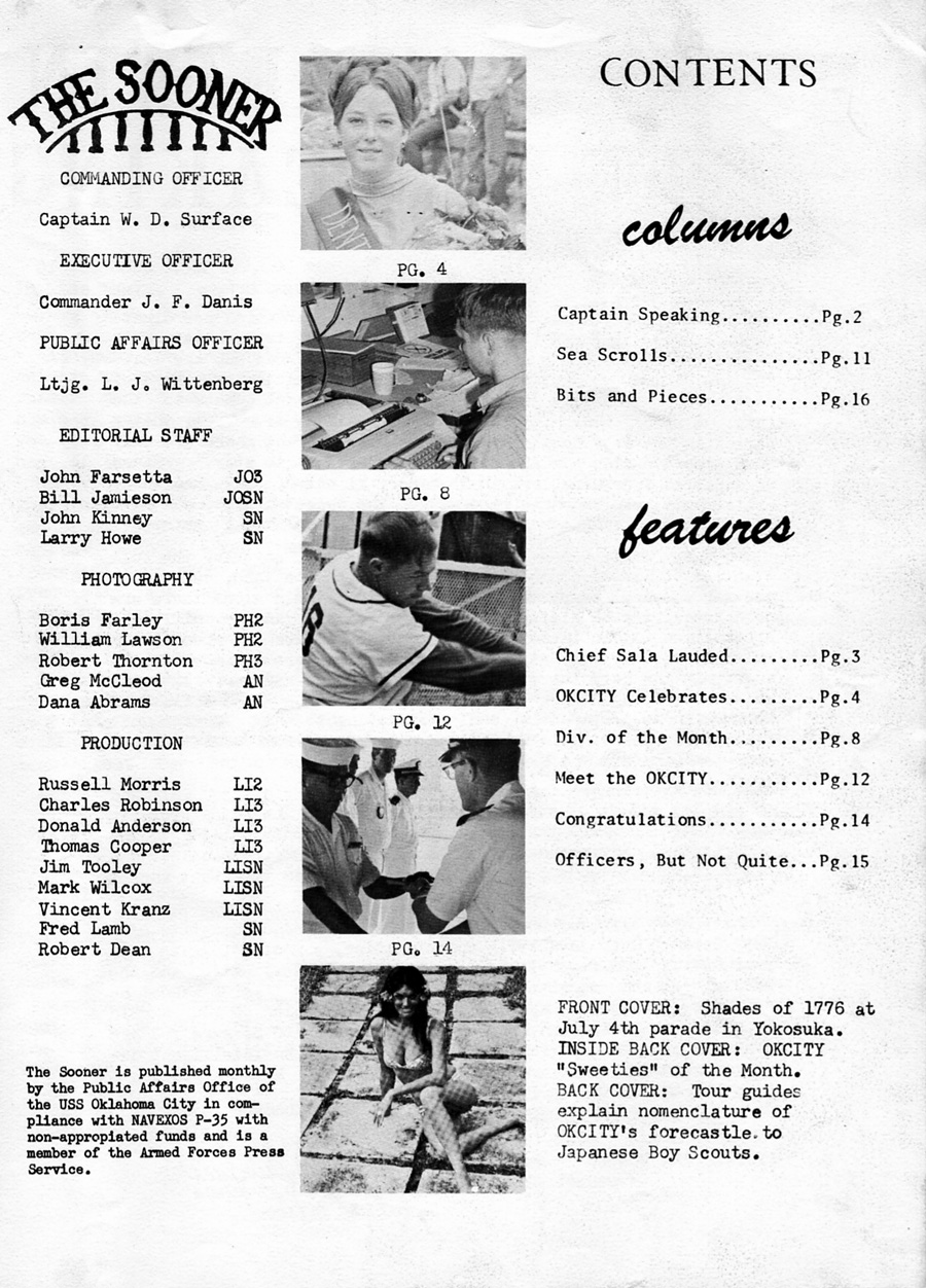 The Sooner July 1969 Page 1