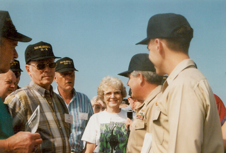 Aboard the USS Port Royal CG-73